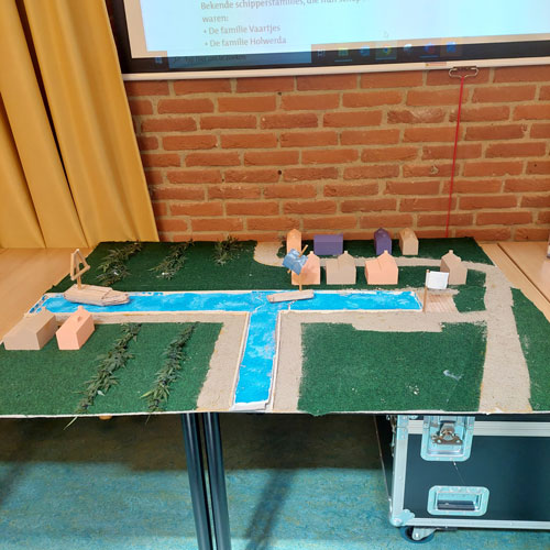 Volta maquette kavenkolk en