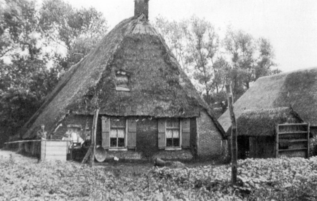 Een oude boerderij stond aan de Eursingerweg 7. Hier woonde de familie Krans.